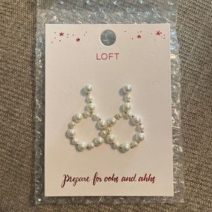 LOFT Pearl Earrings